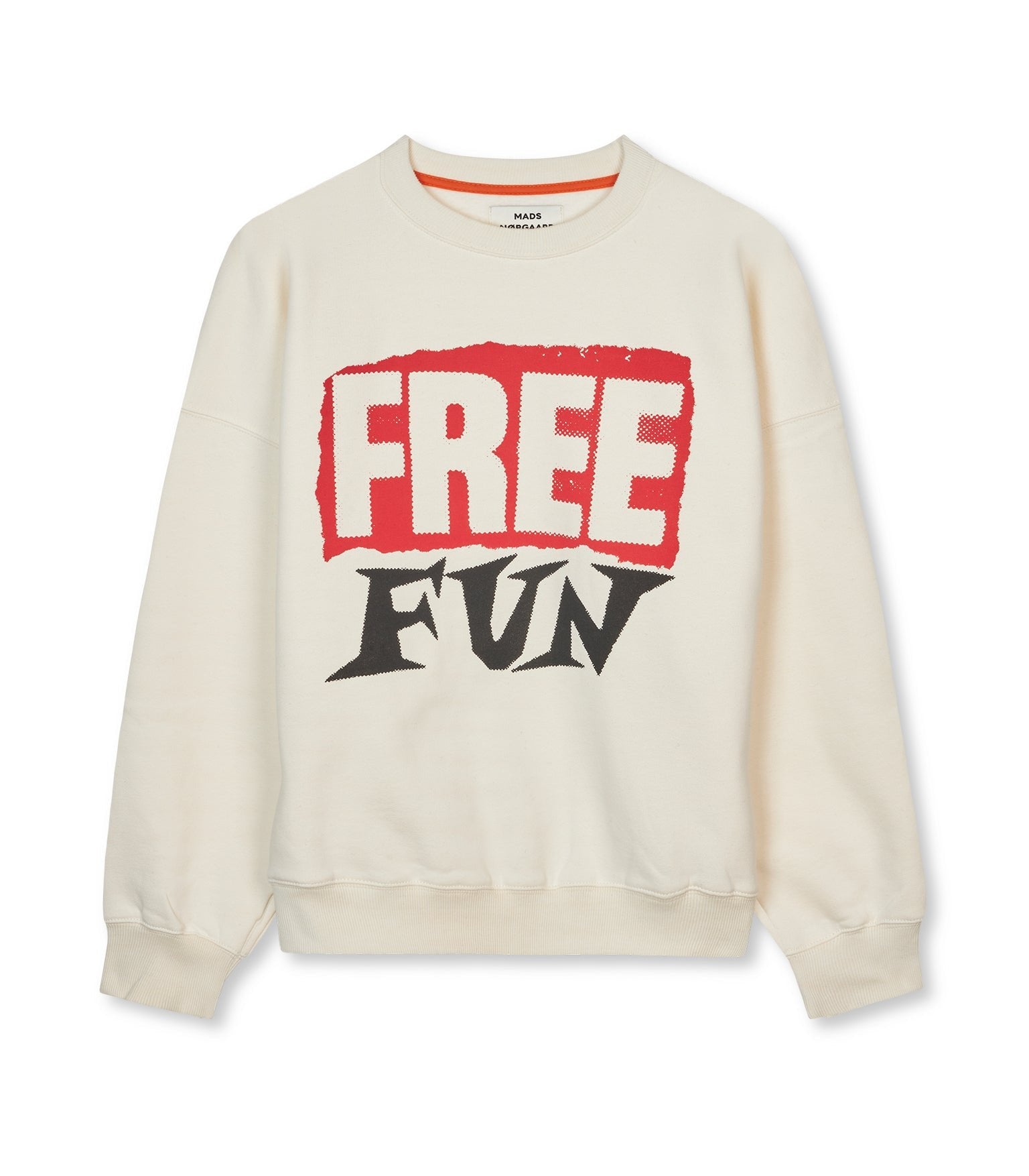 Organic Sweat Atli sweatshirt - Snow White